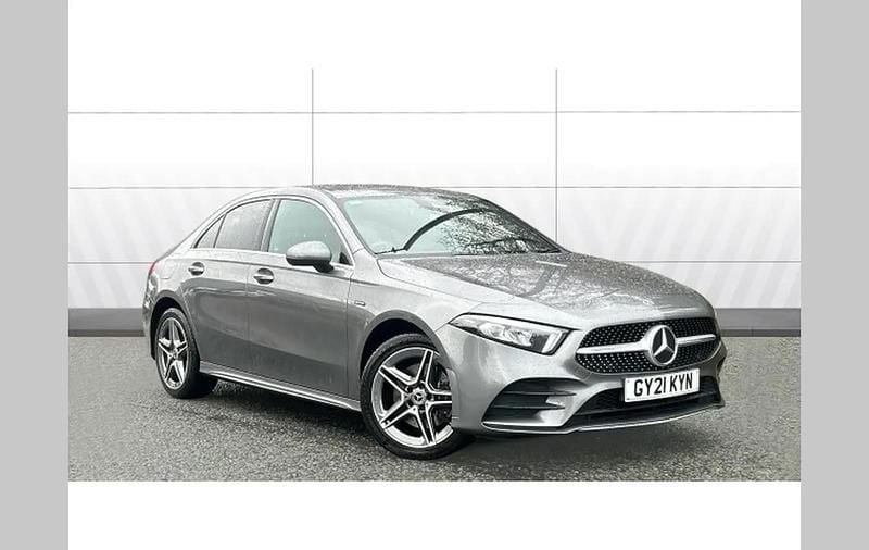 Grey Used 2021 Mercedes A250 AMG line Sedan | £17,495 (Good price) - Image 1/4