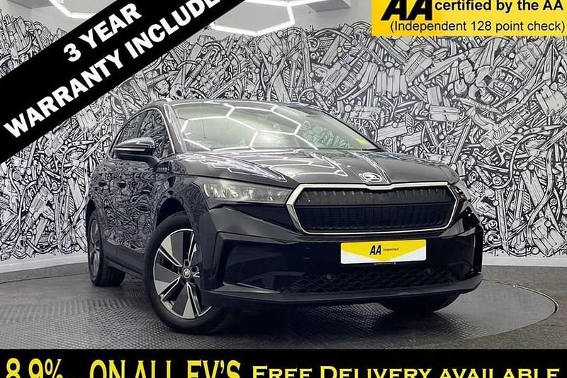 Black Used 2022 Skoda Enyaq iV ecoSuite SUV | £19,995 (Fair price) - Image 1/1