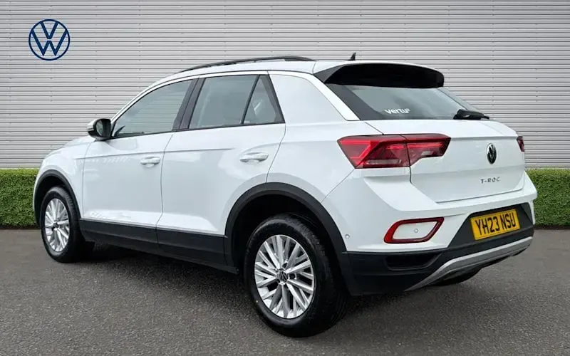 Used VW T-Roc Life 110 HP (80 kW) 2023 White SUV
