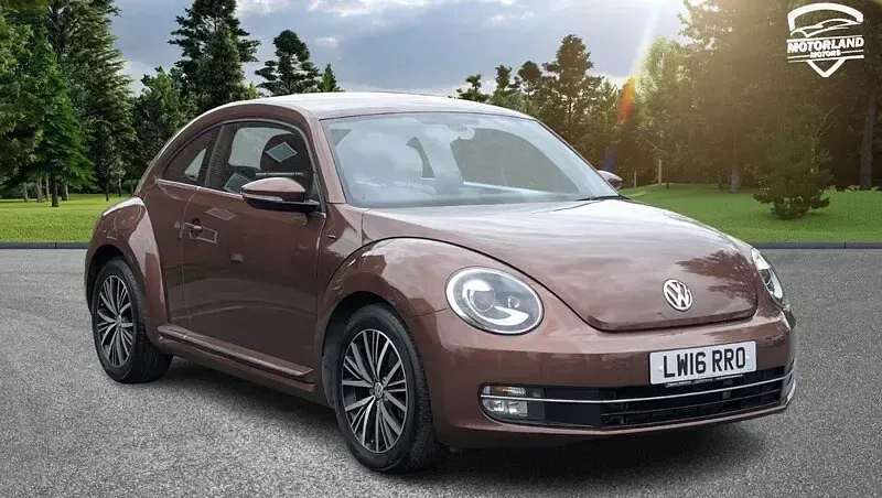 Used VW Beetle Design 2016 Brown Hatchback