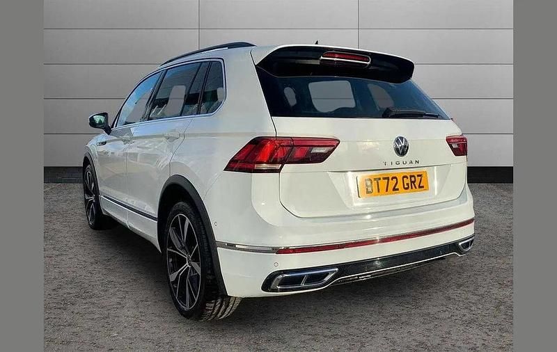 Used VW Tiguan R-line 150 HP (110 kW) 2022 White SUV