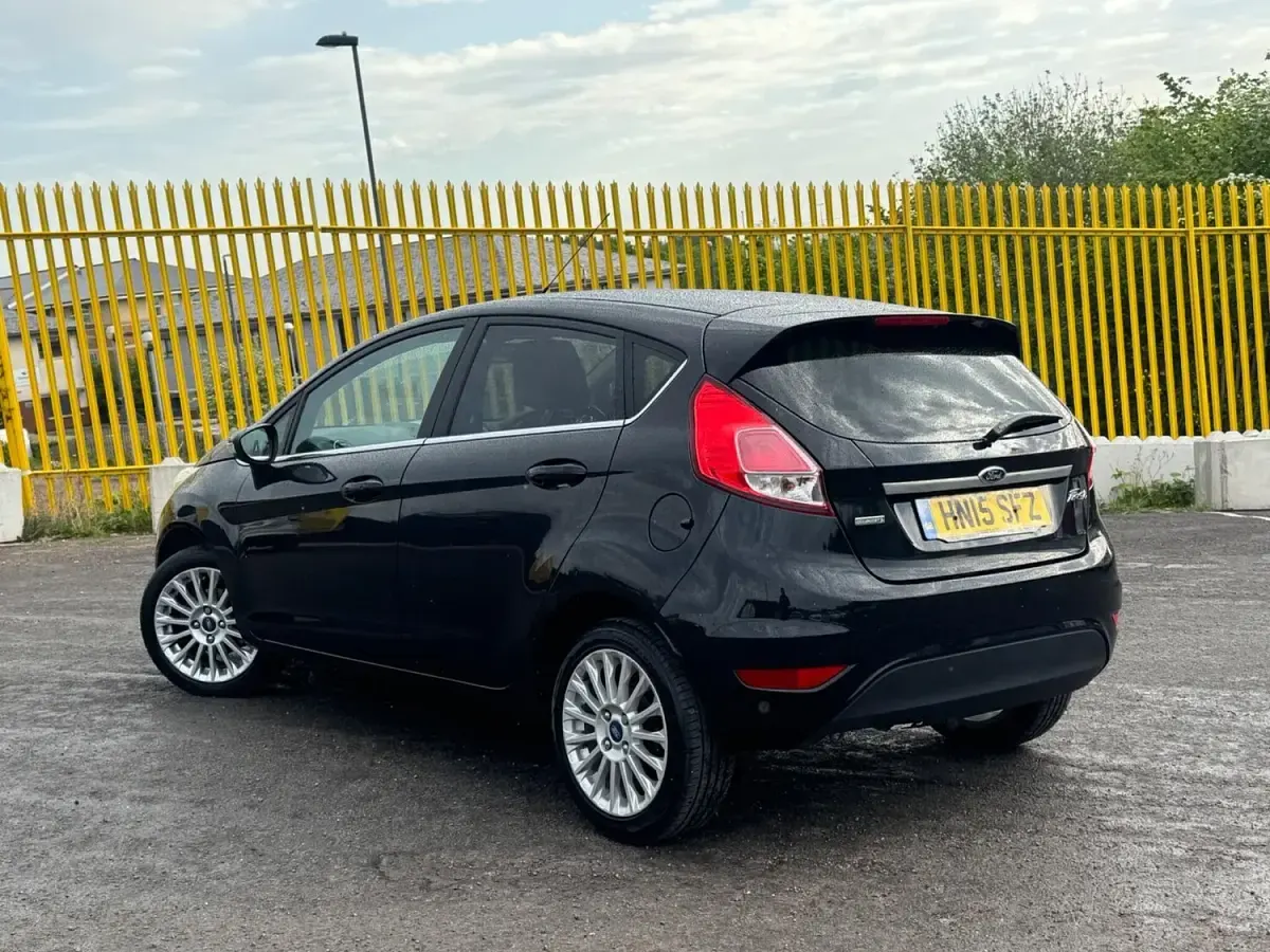 Used Ford Fiesta Titanium 2015 Black Hatchback