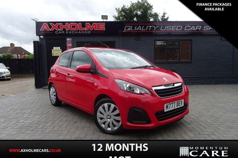 Red Used 2016 Peugeot 108 Active Hatchback | £3,495 (Fair price) - Image 1/1
