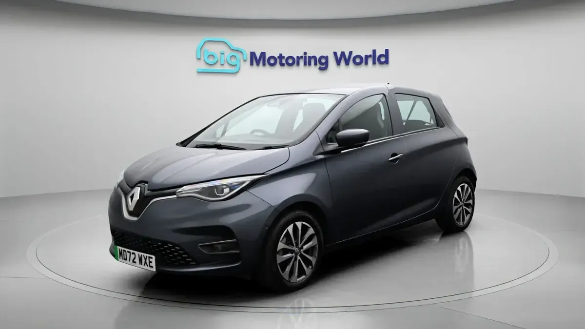 Usado Renault Zoe GT 100 kW (136 CV) 2022 Gris Utilitario