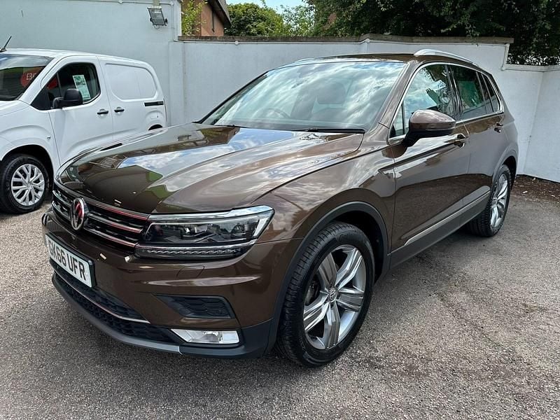 Used VW Tiguan SEL 150 HP (110 kW) 2016 Brown SUV