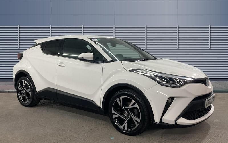 White Used 2022 Toyota C-HR Design SUV | £20,493 (Fair price) - Image 1/4