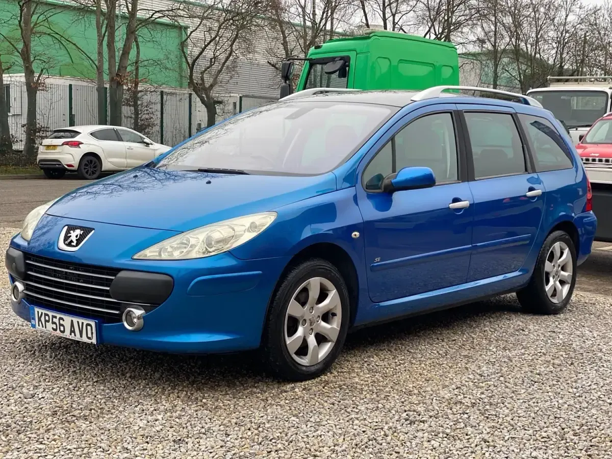 Używany Peugeot 307 110 KM (80 kW) 2006 Niebieski Kombi