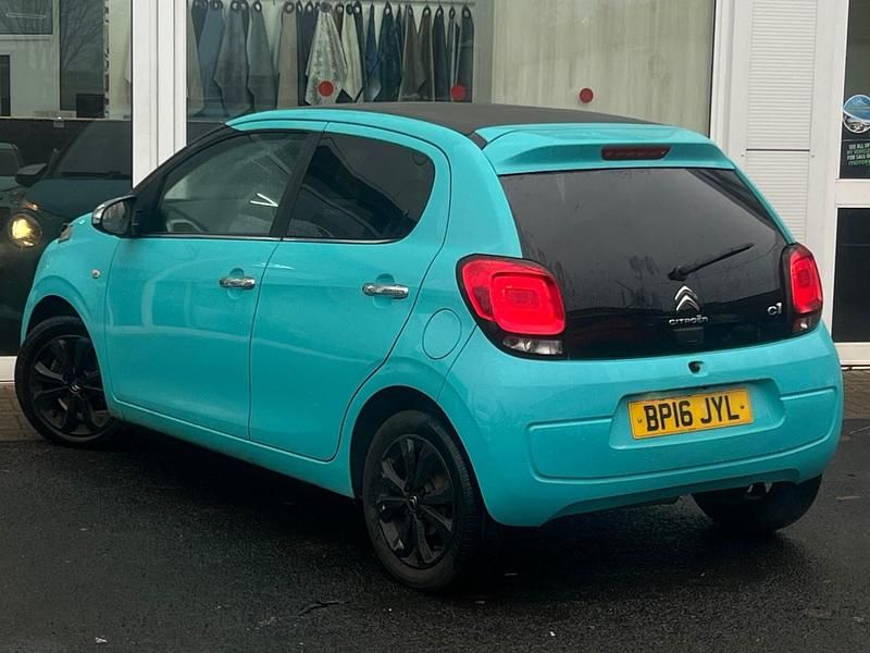 Used Citroën C1 Flair 82 HP (60 kW) 2016 Blue Hatchback