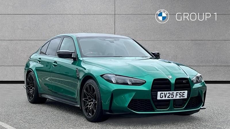 Green Used 2025 BMW M3 Competition Edition | £73,990 (Good price) - Image 1/4