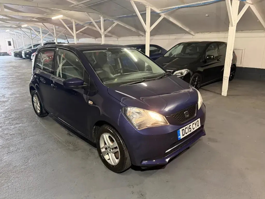 Usado Seat Mii SE 75 CV (55 kW) 2015 Beige Utilitario