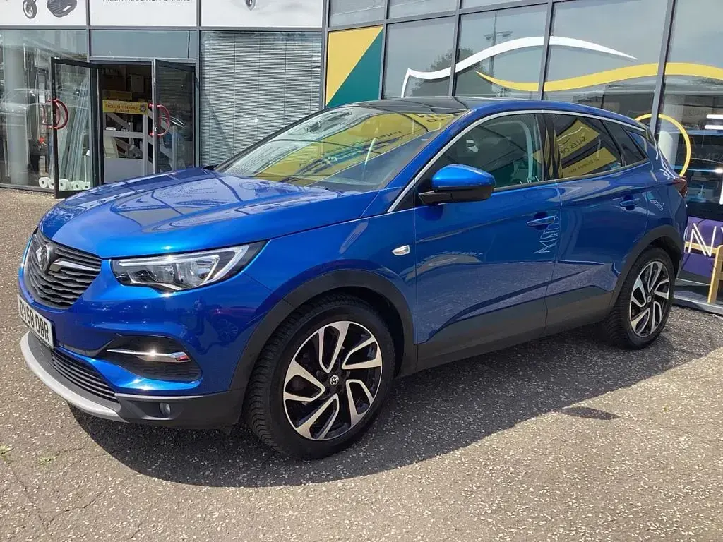 Used Vauxhall Grandland X Elite 120 HP (88 kW) 2018 Blue SUV