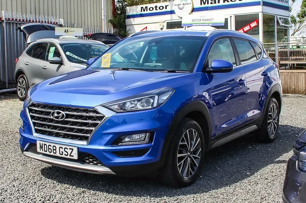 Used Hyundai Tucson Premium 177 HP (130 kW) 2019 Blue SUV
