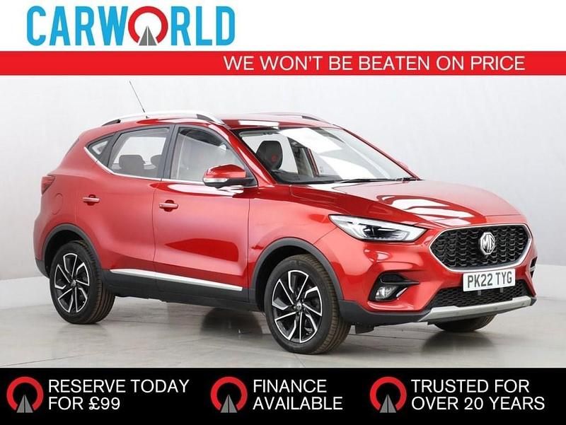 Red Used 2022 MG ZS Exclusive Sedan | £11,990 (Good price) - Image 1/3