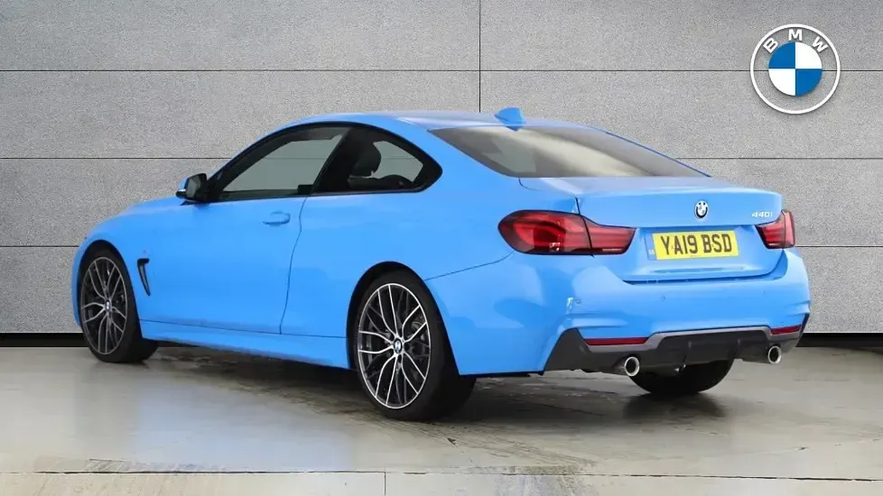 Used BMW 440 M Sport 326 HP (239 kW) 2019 Blue Coupe