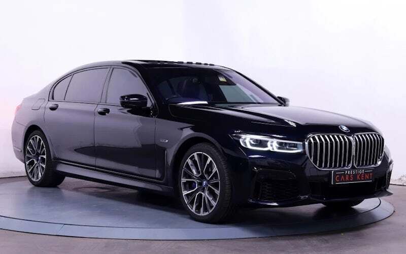 Black Used 2022 BMW 745e M Sport Sedan | £42,500 (Expensive) - Image 1/4