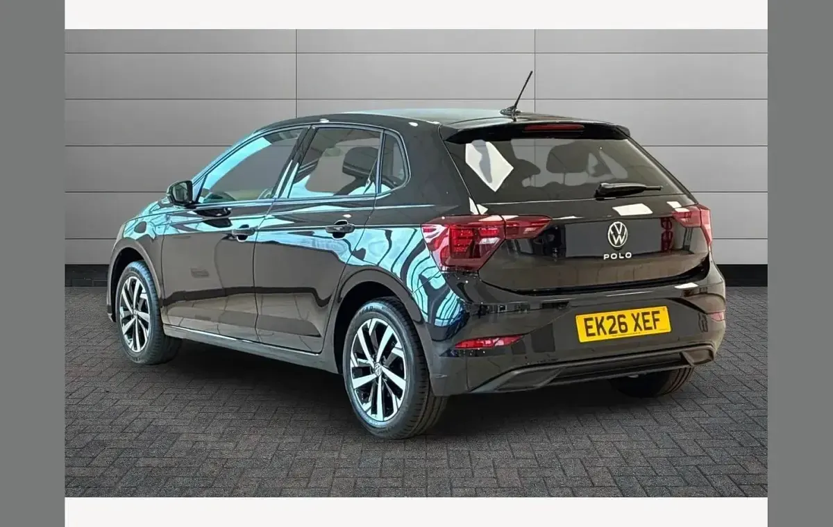 New VW Polo Match 95 HP (69 kW) 2026 Black Hatchback