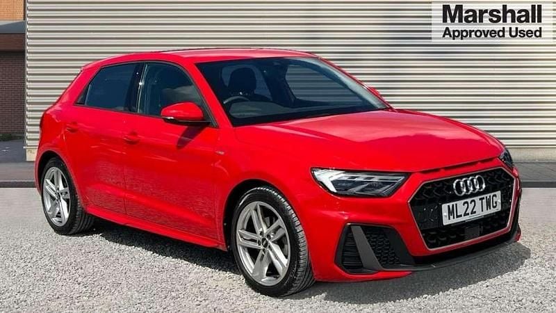 Red Used 2022 Audi A1 S-Line Hatchback | £18,111 (Fair price) - Image 1/4