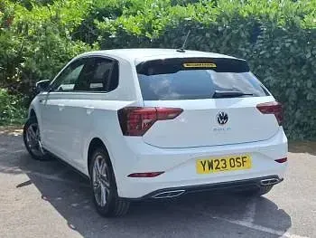 Used VW Polo R-line 110 HP (80 kW) 2023 White Hatchback