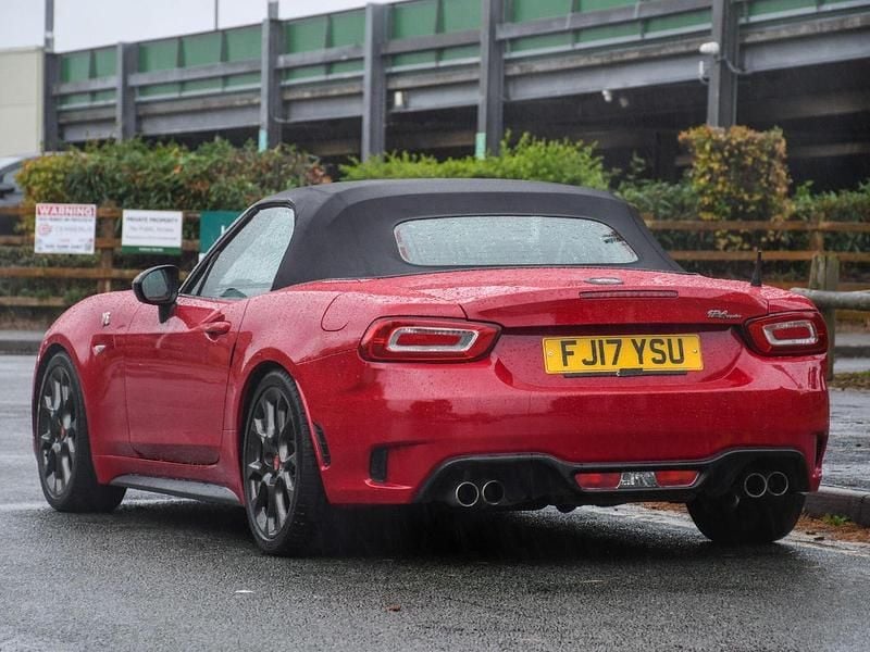Red Used 2017 Abarth 124 Spider Cabriolet | £18,696 (Good price) - Image 1/4