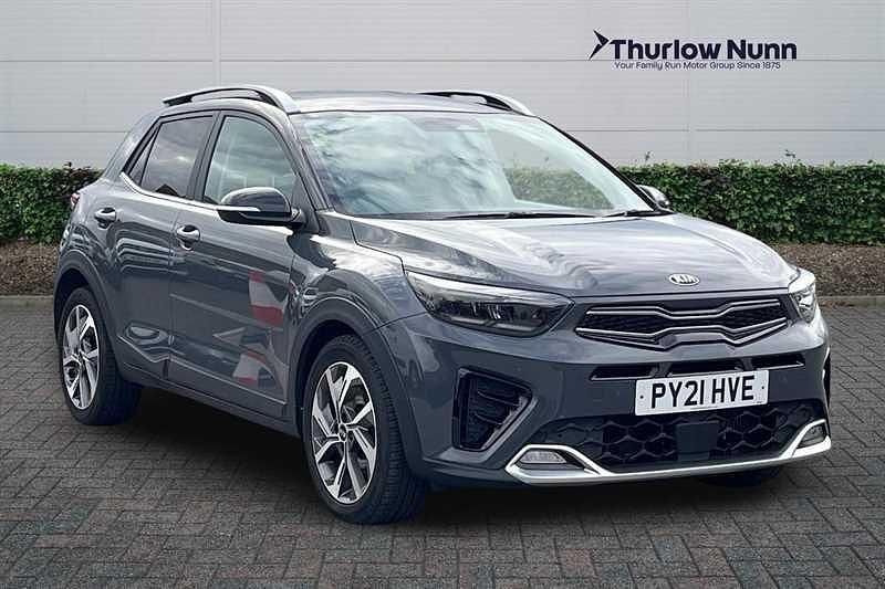 Grey Used 2021 Kia Stonic GT-Line S SUV | £13,142 (Fair price) - Image 1/4