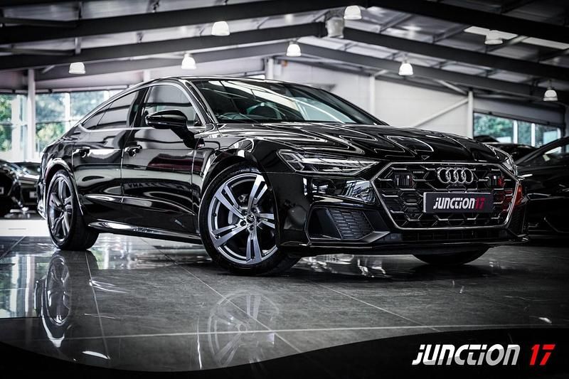Black Used 2024 Audi A7 Sportback S-Line Hatchback | £35,975 (Fair price) - Image 1/3