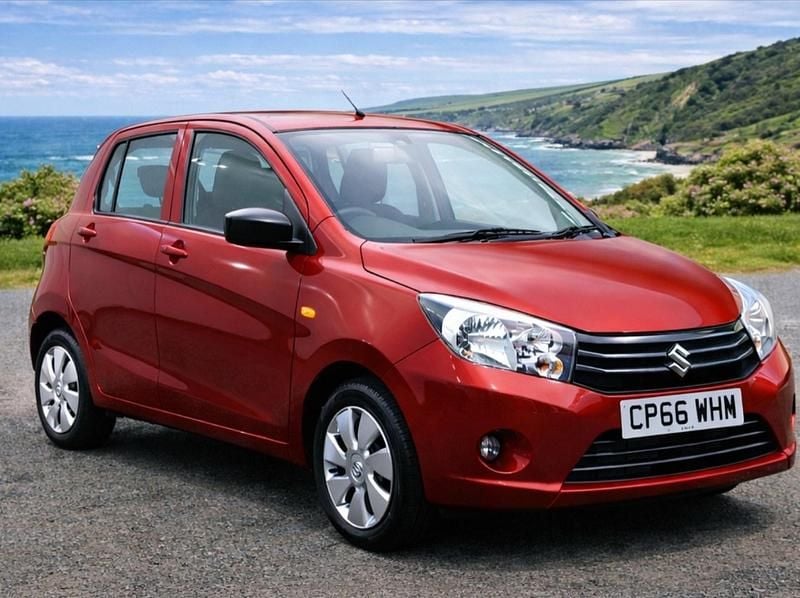 Used Suzuki Celerio 68 HP (50 kW) 2017 Red Hatchback