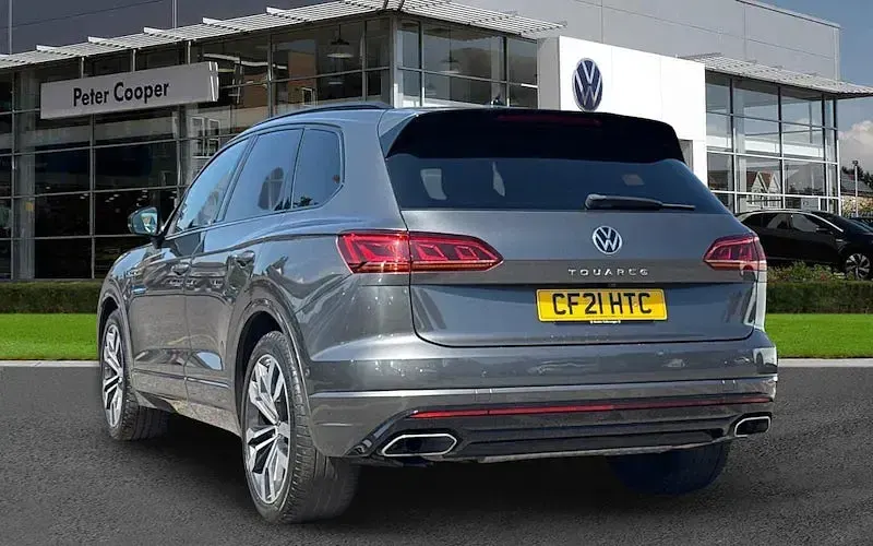 Used VW Touareg Black Edition 286 HP (210 kW) 2021 Grey SUV