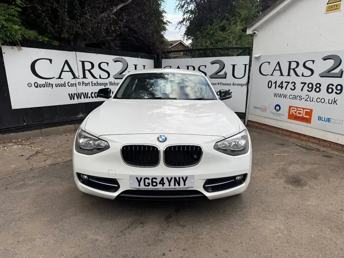 Used BMW 116 Sport Line 2014 White Hatchback
