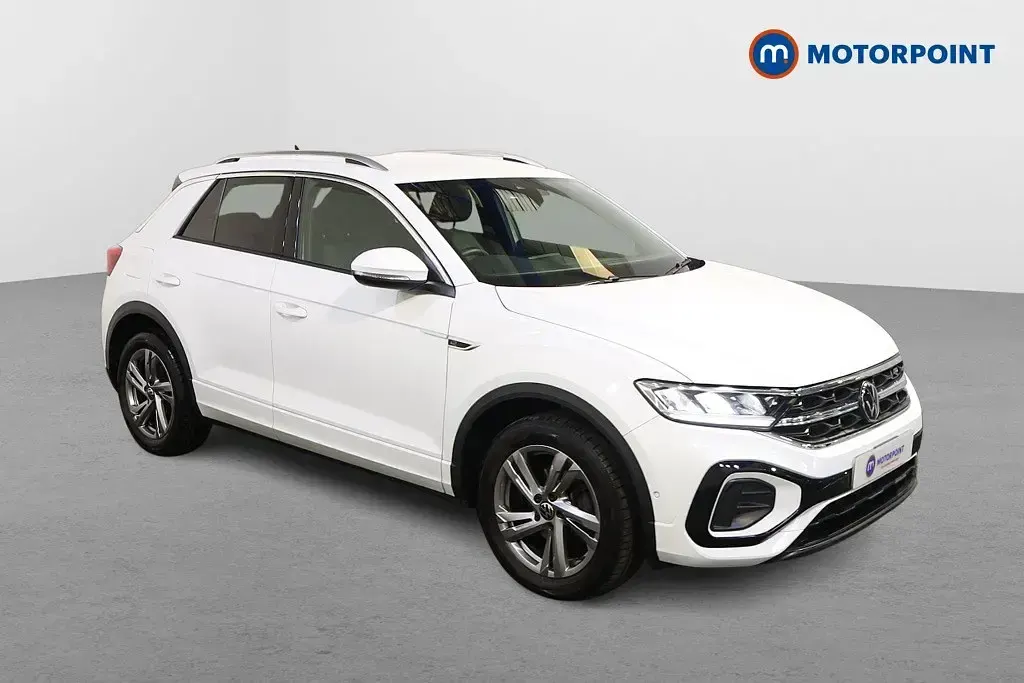Begagnad VW T-Roc R-line 2023 Vit SUV
