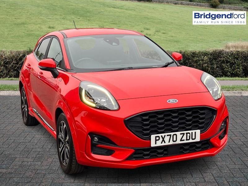Red Used 2020 Ford Puma ST-Line Hatchback | £11,140 (Fair price) - Image 1/4