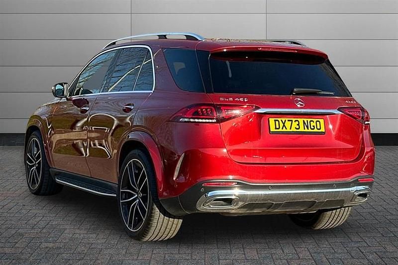 Used Mercedes GLE450 AMG AMG line 367 HP (269 kW) 2023 Red Estate