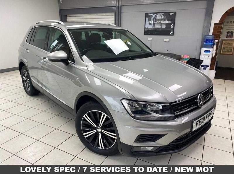 Used VW Tiguan SE 125 HP (91 kW) 2018 Silver SUV