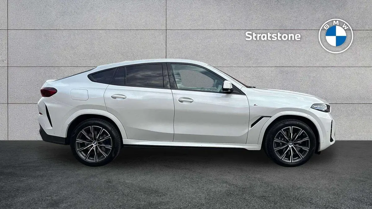 New BMW X6 M Sport 347 HP (255 kW) 2026 White SUV