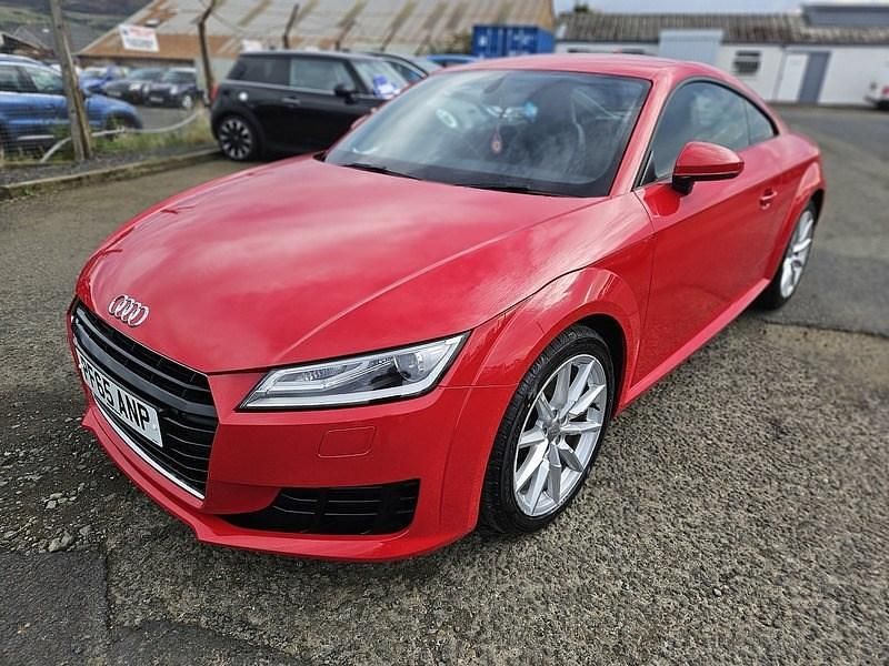 Red Used 2015 Audi TT Sport Coupe | £9,995 (Fair price) - Image 1/4