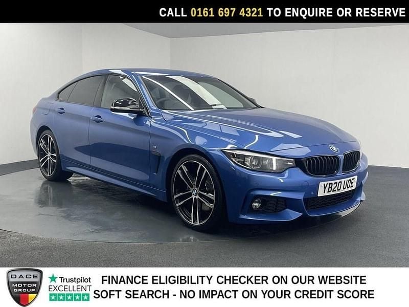 Used BMW 420 M Sport 184 HP (135 kW) 2020 Blue Coupe