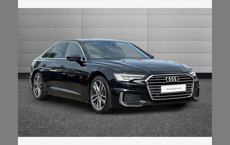 Used Audi A6 S-Line 204 HP (150 kW) 2023 Black Sedan