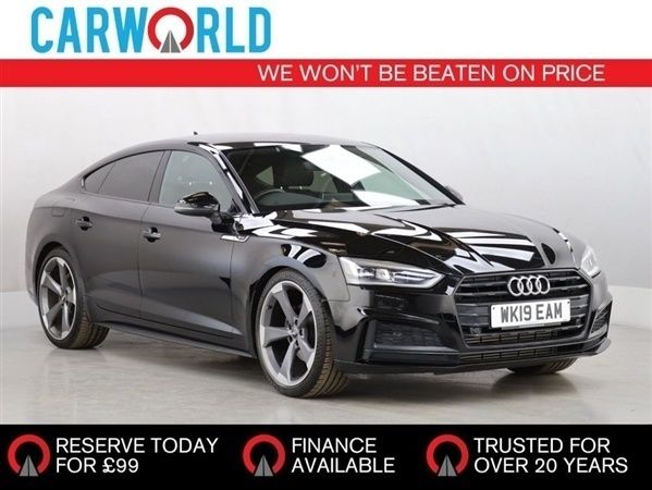 Black Used 2019 Audi A5 Sportback Black Edition Hatchback | £15,400 (Super price) - Image 1/1