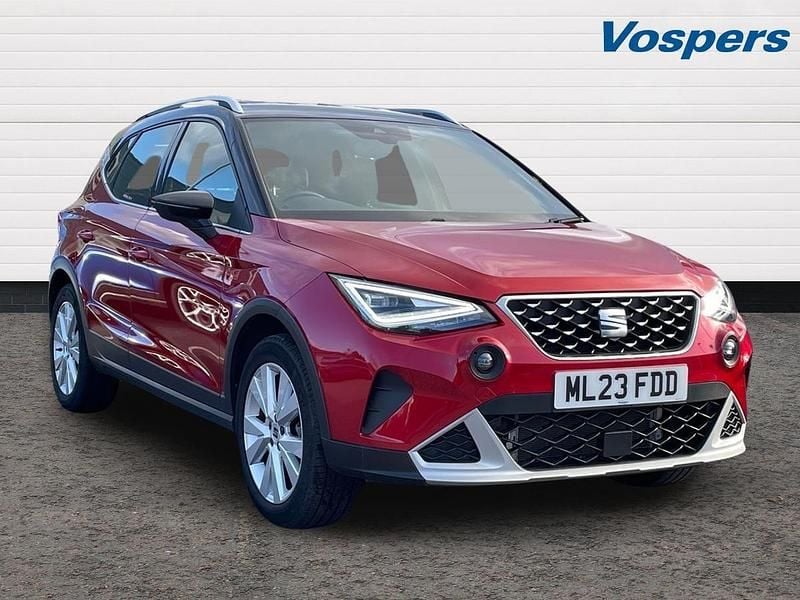 Red Used 2023 Seat Arona Xperience SUV | £17,995 (Fair price) - Image 1/4