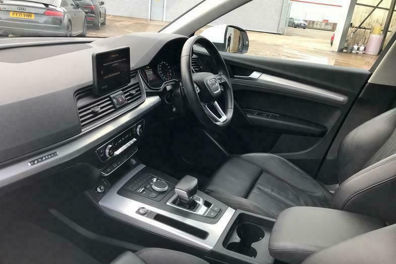 Used Audi Q5 Sport 187 HP (137 kW) 2018 Ibis white, solid SUV