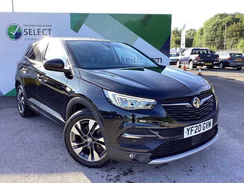 Diamond black Used 2020 Vauxhall Grandland X SUV | £10,825 (Super price) - Image 1/4
