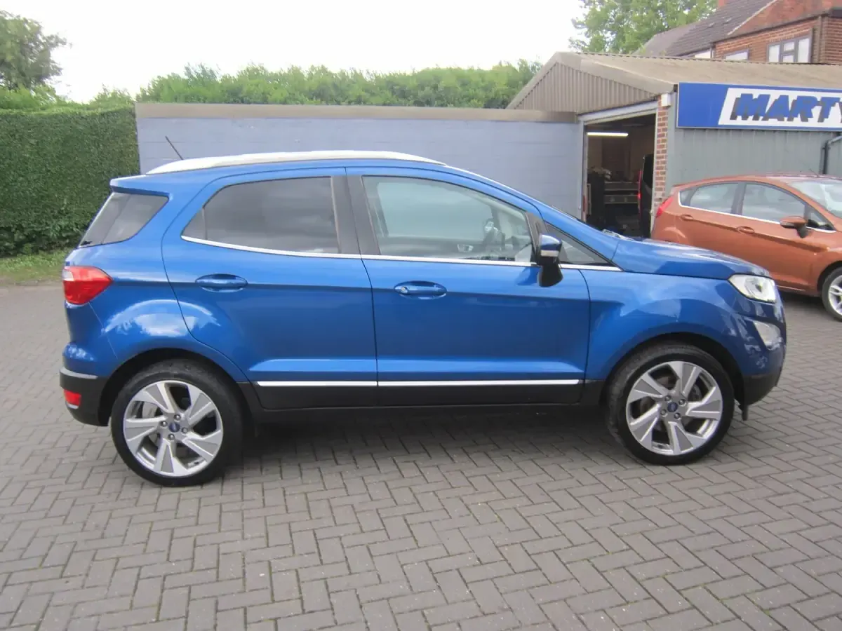 Used Ford Ecosport Titanium 2018 Blue SUV