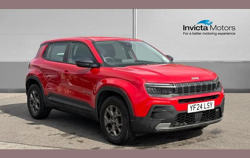 Used Jeep Avenger Longitude 100 HP (73 kW) 2024 Red SUV