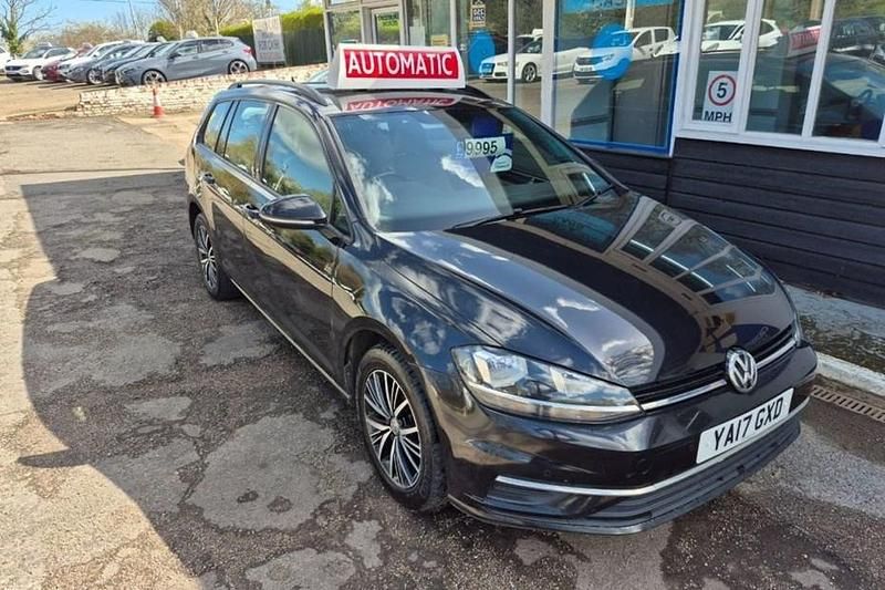 Used VW Golf VII SE 115 HP (84 kW) 2017 Black Estate