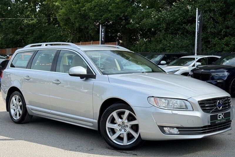 Silver Used 2014 Volvo V70 SE Lux Estate | £12,995 (A bit pricey) - Image 1/1