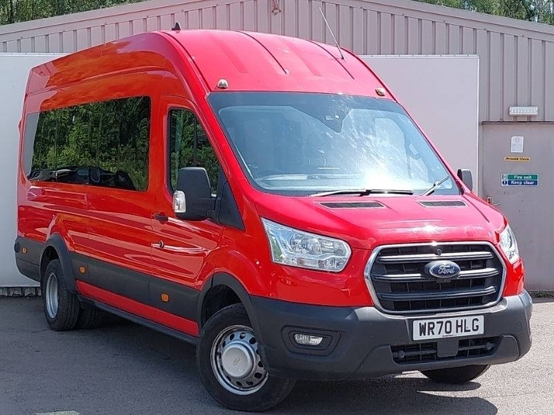 Red Used 2020 Ford Transit Trend MPV | £19,998 (Fair price) - Image 1/4