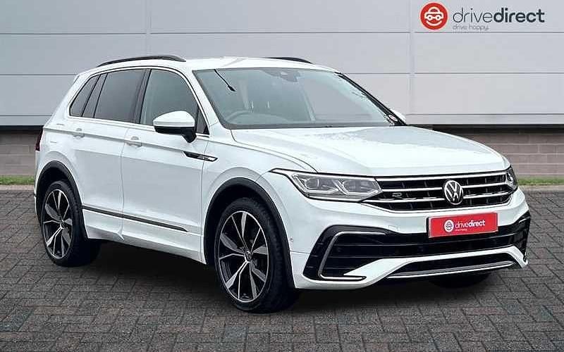 Used VW Tiguan R-line 190 HP (139 kW) 2022 White SUV