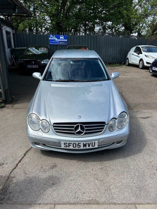 Silver Used 2005 Mercedes CLK320 Avantgarde Coupe | £1,795 (A bit pricey) - Image 1/4