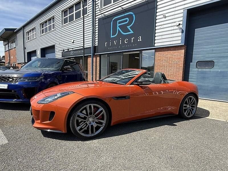 Orange Used 2014 Jaguar F-Type Supercharged Cabriolet | £29,995 (Fair price) - Image 1/4