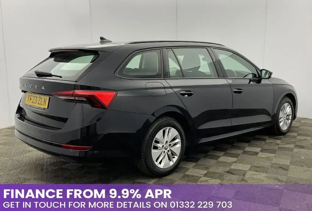 Used Skoda Octavia SE 150 HP (110 kW) 2023 Black Estate