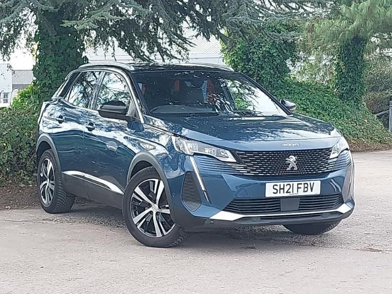 Blue Used 2021 Peugeot 3008 GTi SUV | £13,998 (Fair price) - Image 1/4